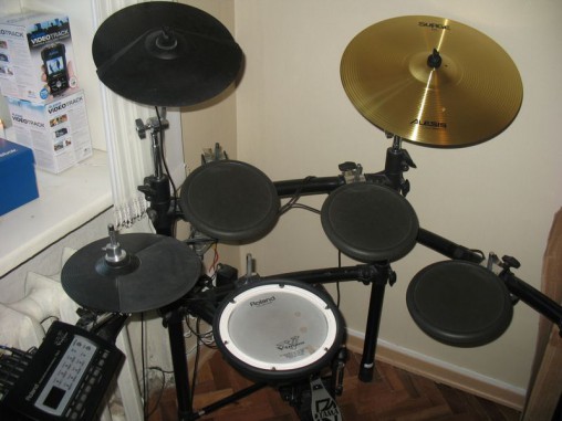 Тарелка Alesis SURGE Ride 16 на Roland TD-3