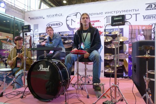 Измеряем скорость на Drumometer...