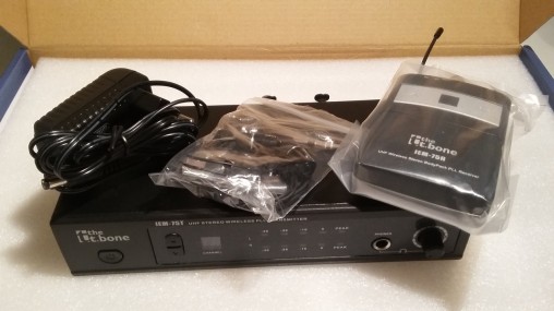 Что входит в радиосистему t.bone IEM75