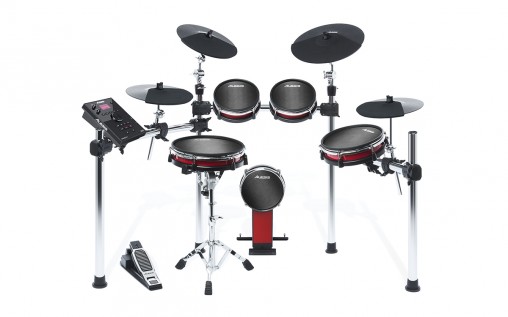 Ударная установка Alesis Crimson Mesh Kit в сборе.