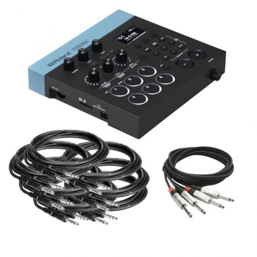 Модуль Roland TM-6 PRO с кабелями в комплекте