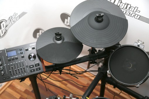 Крэш и хай-хет Medeli DD638DX двухзонные 12 дюймов, глушатся рукой.